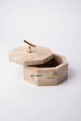 Traverten 8gen Kase Gold Kulp