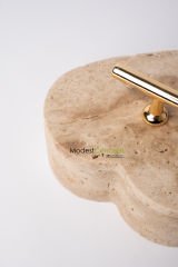 Traverten Kalp Kase Gold Kulp