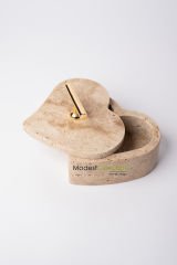 Traverten Kalp Kase Gold Kulp