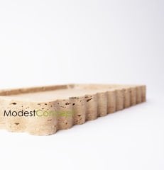 Traverten Kenar Detaylı Sunum 15x30cm