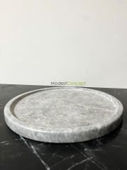 Gri Mermer Tabak 28cm