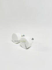 Beyaz  Mermer Çekmece / Dolap Kulp'u 2 ADET