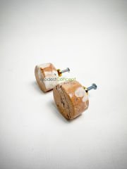 Pembe Mermer Çekmece / Dolap Kulp'u 2 ADET