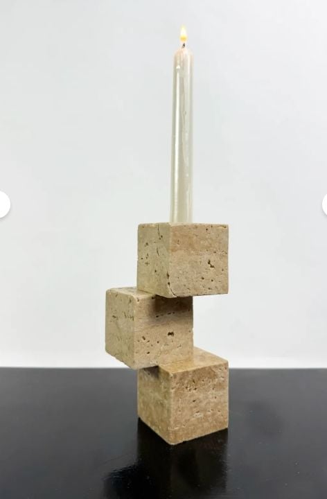 Traverten Mumluk, Traverten Şamdan, Traverten Küp Mumluk