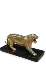 GOLD aslan figürlü dekoratif obje
