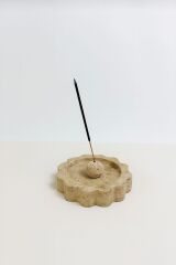 Traverten yuvarlak tütsülük