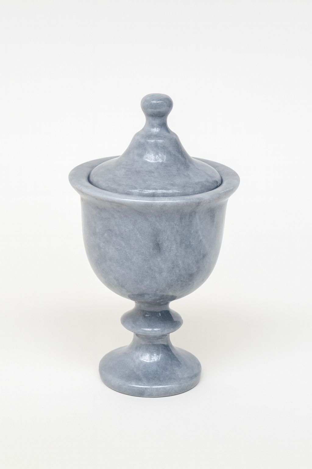 %100 doğal mermer gri şekerlik