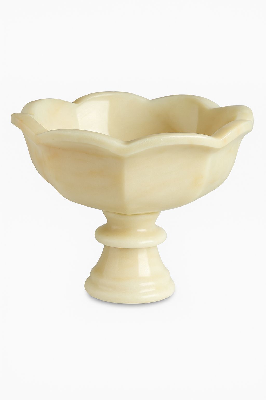 Krem onyx mermer kase - Dekoratif kase