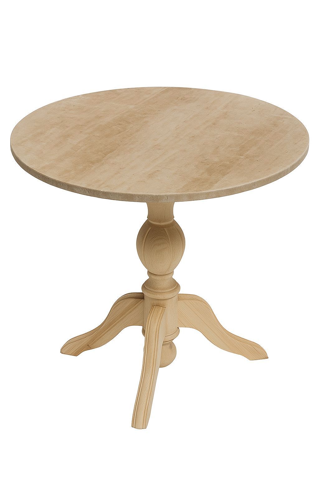 Traverten Mermer Klasik Ahşap orta sehpa