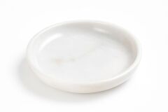 Beyaz Mermer Sunum /Dekor Kase