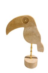 Doğal traverten  Toucan 2'li dekoratif set