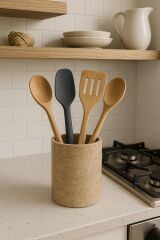 Doğal Doku Taş Kap