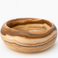 Doğal Oniks Taş Kurna / Lavabo