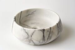 Doğal mermer kurna - Leylak mermer lavabo havzası