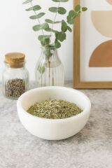 Doğal beyaz mermer kase