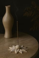 Doğal Taş Yıldız Formlu Tütsülük