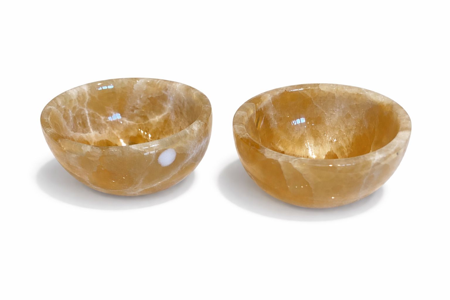 Doğal oniks 2'li kase - Dekoratif&Çok amaçlı