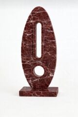 Levanto Aura – Rosso Levanto Mermer Dekoratif Obje