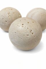 Doğal Traverten Buhurdanlık – Küre Form Tütsülük