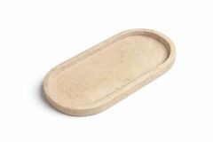 Traverten Oval Tepsi -  15X30 Tepsi