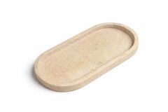 Traverten Oval Tepsi -  15X30 Tepsi