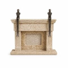 Rusticana Luxury Traverten Dekor Şömine