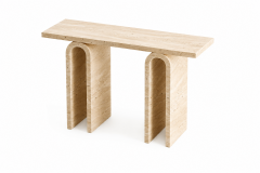 Modern Traverten Dresuar – 100 × 25 × 90 cm