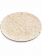 Ivory Light Traverten Sunum Tabağı 27 cm
