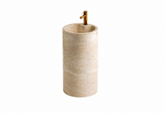 Traverten Monoblok Lavabo