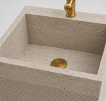 Doğal Traverten Freestanding Lavabo - Görsel 2