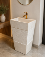 Lunara – Doğal Taş Freestanding Lavabo