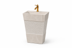 Lunara – Doğal Taş Freestanding Lavabo - Görsel 5