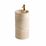Traverten Monoblok Lavabo