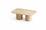 Travertine Aura Orta Sehpa - Görsel 4