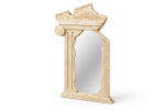Antik Traverten Portal Ayna