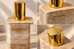 Terra Elegance – Traverten Parfüm Şişesi - Görsel 2